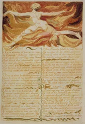 Kap. I, Siehe, ein Schatten..., Platte 5 aus Das Erste Buch von Urizen, 1794